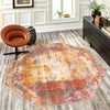 Sahara Elegance Collection Area Rug -  Dahab Octagon Multi  lifestyle 55