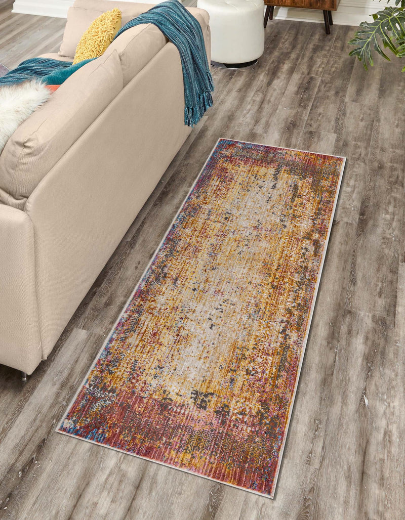 Sahara Elegance Collection Area Rug -  Dahab Runner Multi  lifestyle 19