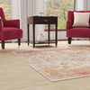 Sahara Elegance Collection Area Rug -  Zagora Square Multi  lifestyle 125