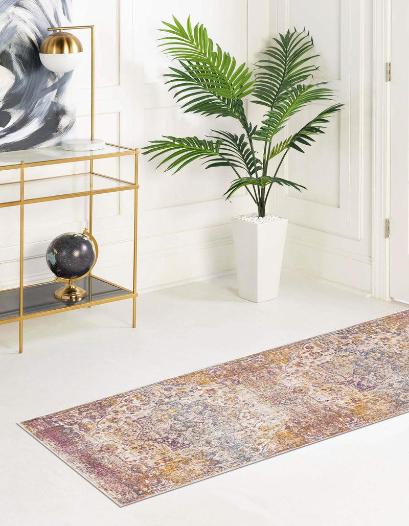 Sahara Elegance Collection Area Rug -  Zagora Runner Multi  lifestyle 85