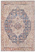 Sahara Elegance Collection Area Rug -  Zagora Rectangle Blue Ivory  lifestyle 3