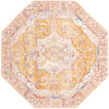 Sahara Elegance Collection Area Rug -  Zagora Octagon Yellow  lifestyle 63