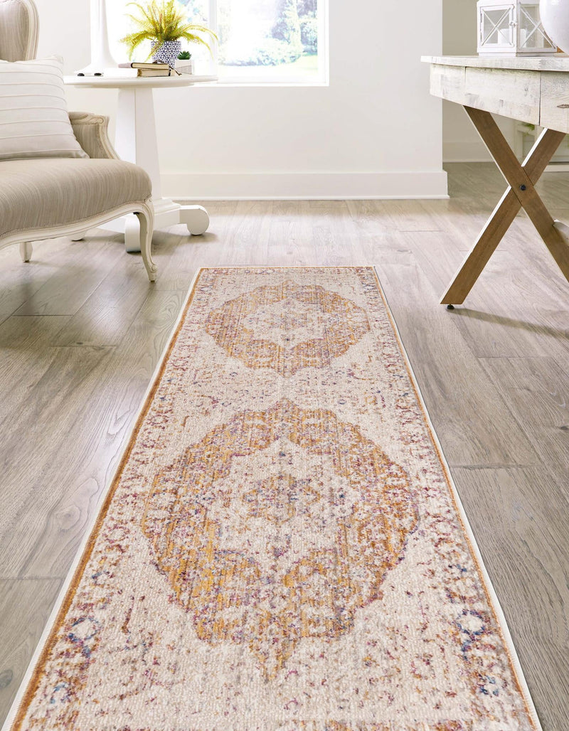 Sahara Elegance Collection Area Rug -  Zagora Runner Yellow  lifestyle 74