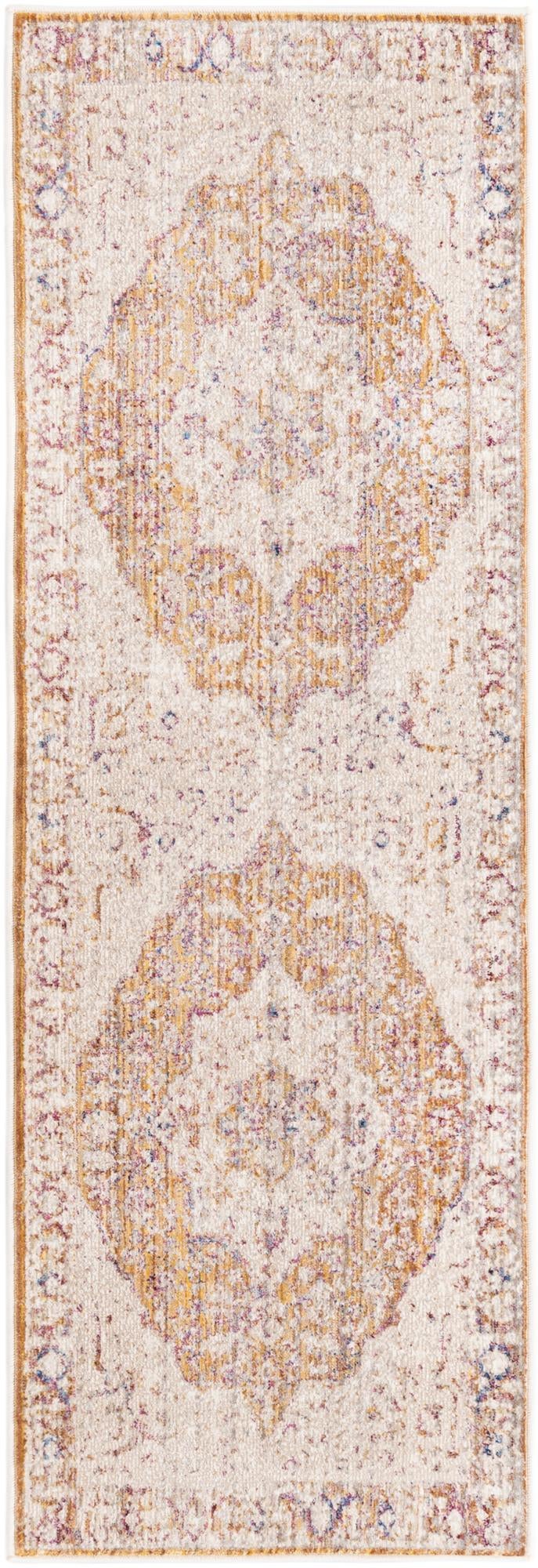 Sahara Elegance Collection Area Rug -  Zagora Runner Yellow  lifestyle 64