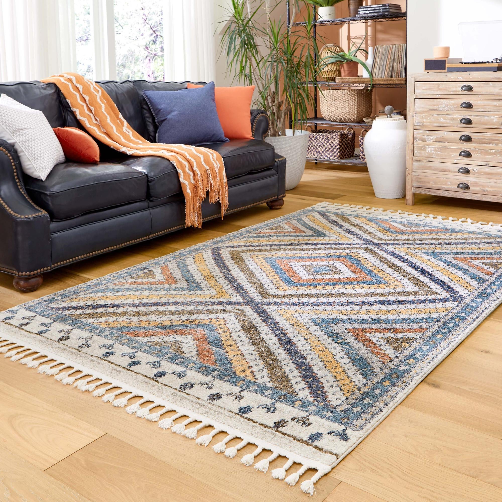 Mediterranea Elegance Collection Area Rug - Santorini