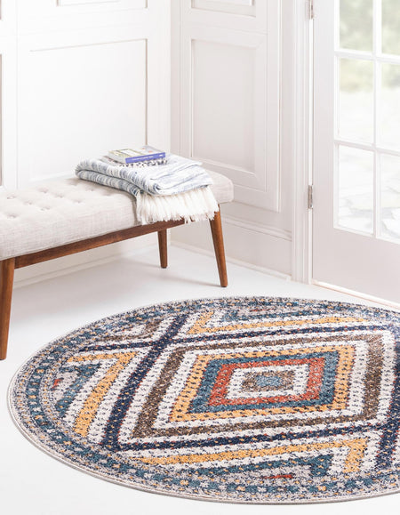 Mediterranea Elegance Collection Area Rug - Santorini