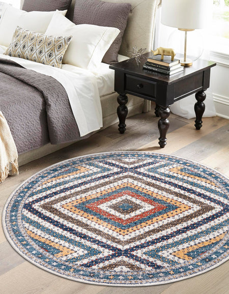 Mediterranea Elegance Collection Area Rug - Santorini