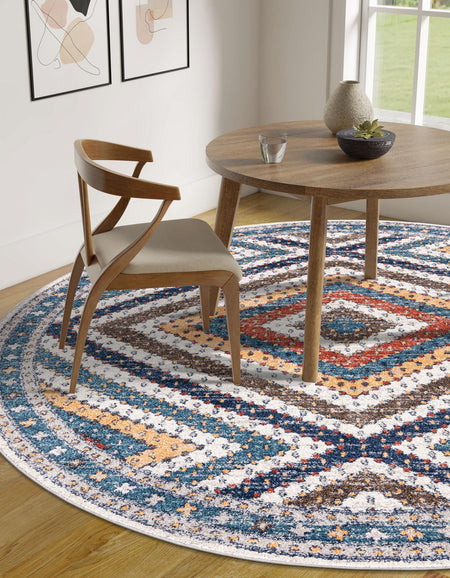 Mediterranea Elegance Collection Area Rug - Santorini