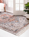 Mediterranea Elegance Collection Area Rug -  Sorrento Rectangle Gray  lifestyle 3