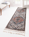 Mediterranea Elegance Collection Area Rug -  Sorrento Runner Gray  lifestyle 14