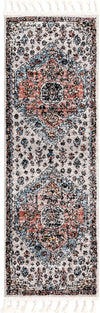 Mediterranea Elegance Collection Area Rug -  Sorrento Runner Gray  lifestyle 11