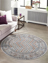 Mediterranea Elegance Collection Area Rug -  Siena Round Multi  lifestyle 23