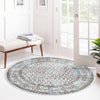 Mediterranea Elegance Collection Area Rug -  Siena Round Multi  lifestyle 34