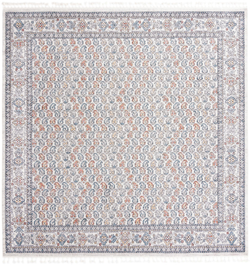 Mediterranea Elegance Collection Area Rug -  Siena Square Multi  lifestyle 10