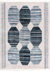 Mediterranea Elegance Collection Area Rug -  Delos Rectangle Blue Main