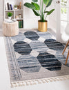 Mediterranea Elegance Collection Area Rug -  Delos Rectangle Blue  lifestyle 2