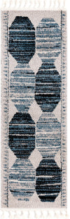 Mediterranea Elegance Collection Area Rug -  Delos Runner Blue  lifestyle 13