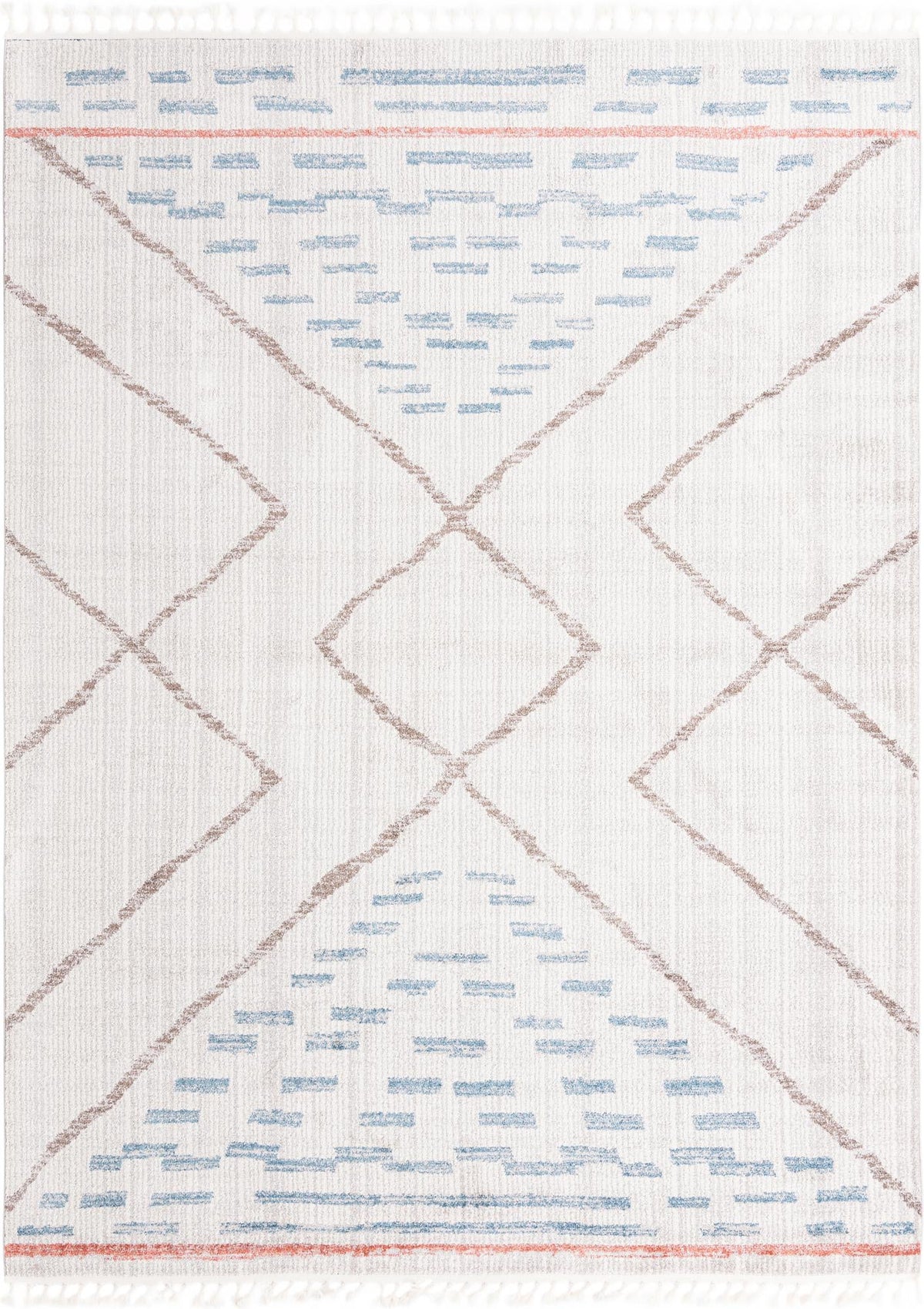 Mediterranea Elegance Collection Area Rug -  Taormina Rectangle Ivory Main