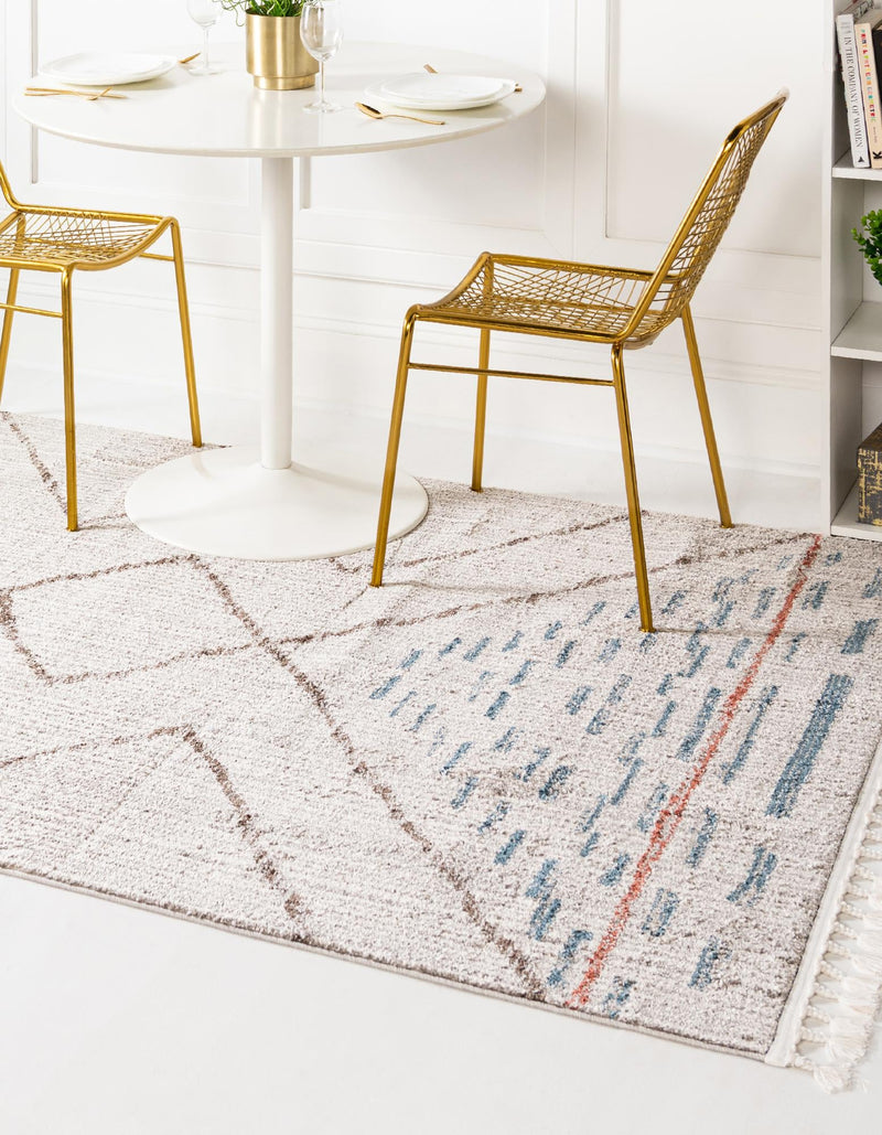 Mediterranea Elegance Collection Area Rug -  Taormina Rectangle Ivory  lifestyle 5