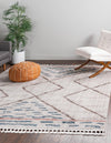 Mediterranea Elegance Collection Area Rug -  Taormina Square Ivory  lifestyle 29