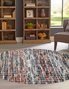 Mediterranea Elegance Collection Area Rug -  Olympia Round Multi  lifestyle 15