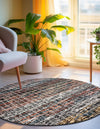 Mediterranea Elegance Collection Area Rug -  Olympia Round Multi  lifestyle 24