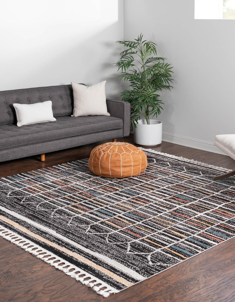 Mediterranea Elegance Collection Area Rug -  Mykonos Square Multi  lifestyle 16