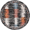 Mediterranea Elegance Collection Area Rug -  Positano Round Multi  lifestyle 9