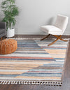 Mediterranea Elegance Collection Area Rug -  Corfu Square Multi  lifestyle 13