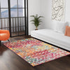 Mediterranean Lattice Collection Area Rug - Santorini (Multi) Rectangle Multi  lifestyle 30