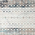 Mediterranean Lattice Collection Area Rug -  Casablanca (Ivory Gray Blue)