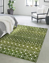 Mediterranean Lattice Collection Area Rug - Santorini (Green) Rectangle Green  lifestyle 0