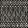 Mediterranean Lattice Collection Area Rug - Santorini (Dark Gray) Square Dark Gray Main