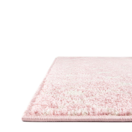 Mediterranean Lattice Collection Area Rug - Santorini (Pink)