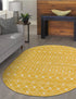 Mediterranean Lattice Collection Area Rug - Santorini (Yellow)