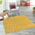 Mediterranean Lattice Collection Area Rug - Santorini (Yellow)