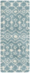 Berber Lattice Shag Collection Area Rug - Atlas (Light Blue) Runner Light Blue Main