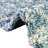 Berber Lattice Shag Collection Area Rug - Atlas (Light Blue)