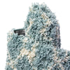 Berber Lattice Shag Collection Area Rug - Atlas (Light Blue) Runner Light Blue  lifestyle 10