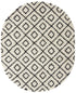 Trellis Haven Collection Area Rug - Soho (White and Black)