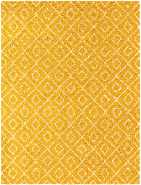 Trellis Haven Collection Area Rug - Soho (Yellow)