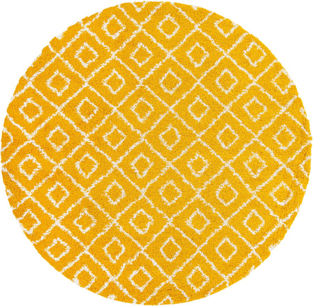 Trellis Haven Collection Area Rug - Soho (Yellow)