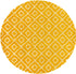 Trellis Haven Collection Area Rug - Soho (Yellow)