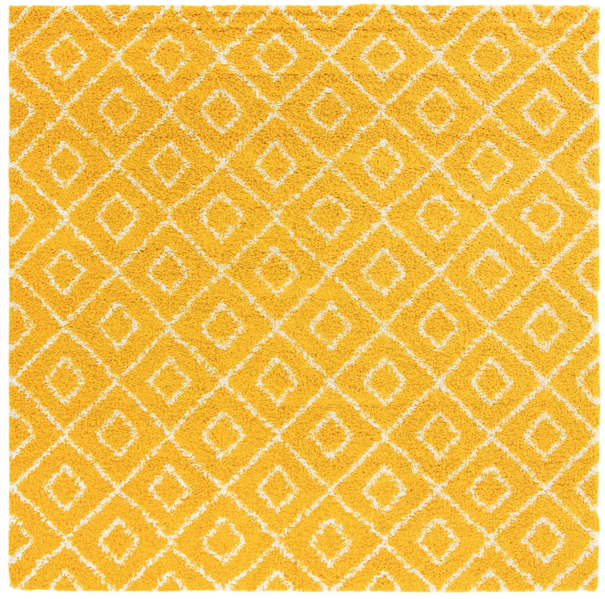 Trellis Haven Collection Area Rug - Soho (Yellow)