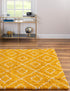 Trellis Haven Collection Area Rug - Soho (Yellow)