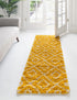 Trellis Haven Collection Area Rug - Soho (Yellow)