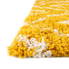 Lattice Loft Shag Collection Area Rug - Soho (Yellow) Runner Yellow  lifestyle 5