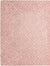 Lattice Loft Shag Collection Area Rug - Soho (Light Pink) Rectangle Light Pink Main