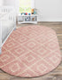 Trellis Haven Collection Area Rug - Soho (Light Pink)