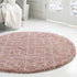 Trellis Haven Collection Area Rug - Soho (Light Pink)